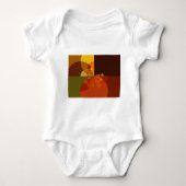 Prachtige Earth Abstracte Art Print Romper (Voorkant)