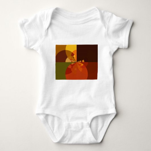 Prachtige Earth Abstracte Art Print Romper (Voorkant)