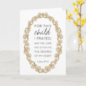 Prachtige, edele bijbel voor scripts, geïnspireerd kaart (Gele Bloem)