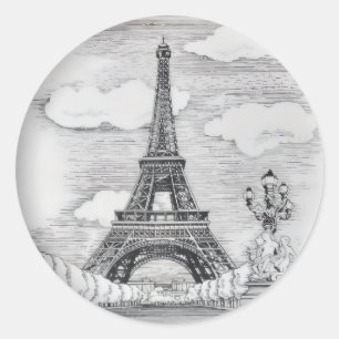 Prachtige Eiffeltoren Sticker