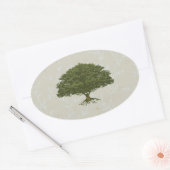 Prachtige eikenboom Sticker (Envelop)