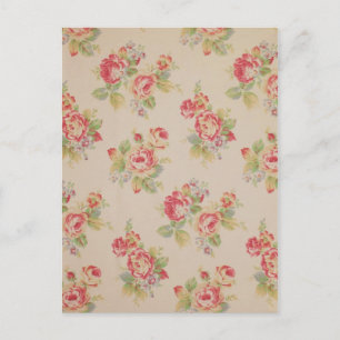 Prachtige elegante, , elegante florale patronen briefkaart