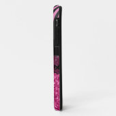 Prachtige elegante girale zebra glitter Case-Mate iPhone case (Achterkant/links)