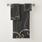 Prachtige elegante lotusbloem. bad handdoek (Insitu)