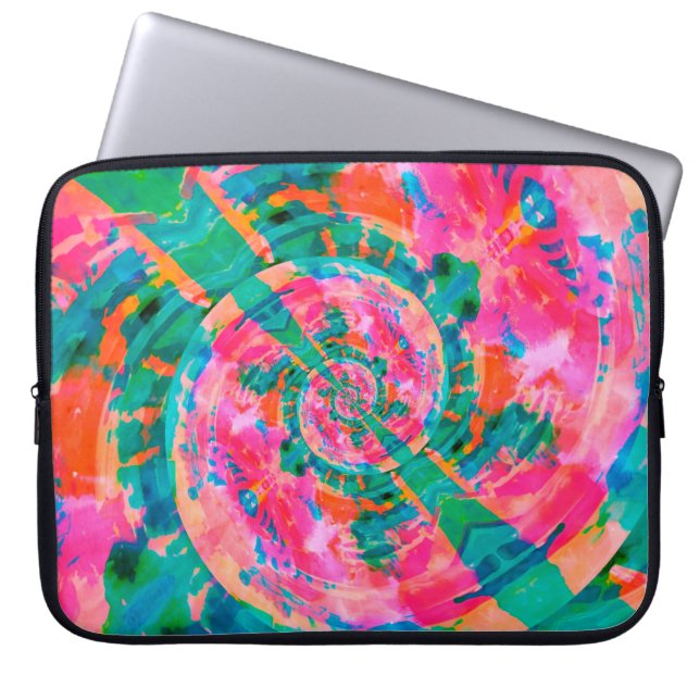 prachtige emotionele schilderachtige illustratie a laptop sleeve (Voorkant)