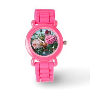 Prachtige en elegante Rozen afdrukken Horloge