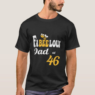 Prachtige Fabeelous Papa Bij Honingraat Vader 46e T-shirt