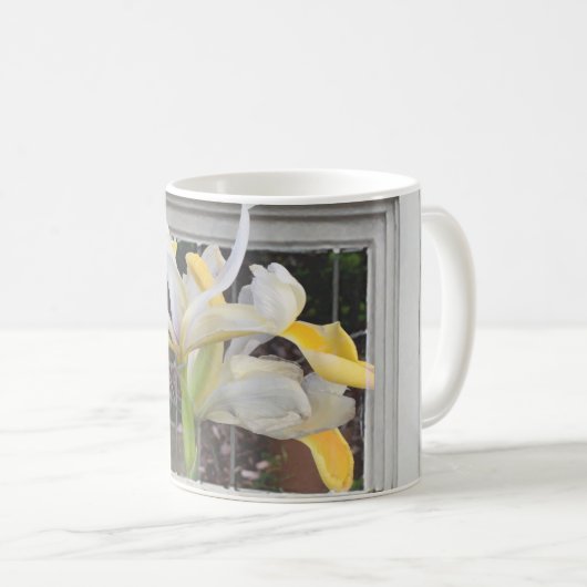 Prachtige Fancy Tulp in de elegante Mok van het ve (Voorkant rechts)