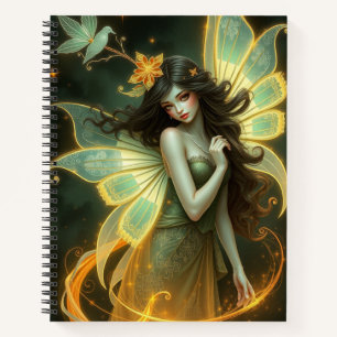 Prachtige Fantasy Fairy Art Notitieboek