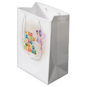 Prachtige fee medium cadeauzakje (Achterkant Gekanteld)