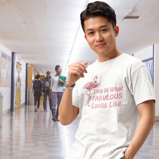 Prachtige Flamingo Humor T-shirt