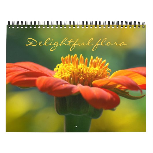 prachtige flora kalender (Hoes)