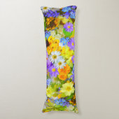 Prachtige Floral Body Pillow Lichaamskussen (Voorkant Verticaal)