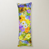 Prachtige Floral Body Pillow Lichaamskussen (Achterkant (Verticaal))