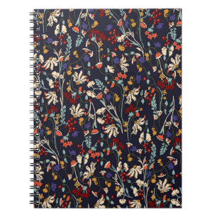 Prachtige Floral-patronen in de vele soorten Notitieboek