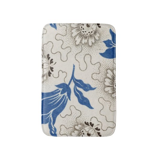 Prachtige Floral Pattern op Bath Mat (Voorkant Verticaal)