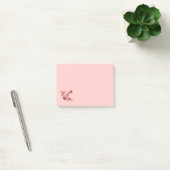Prachtige Floral Post It Notes (Kantoor)