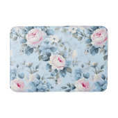 Prachtige Floral Print Rozen Badmat (Voorkant)