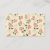 Prachtige florale naadloos patroon vergeet-me-not visitekaartje (Voorkant)