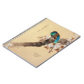 Prachtige foto-bloeiende boom Japans Notitieboek (Linkerzijde)