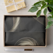 Prachtige, fractale ontwerpbrowsers en roomkleurig tissuepapier (Geschenk)