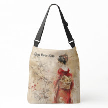 Prachtige Geisha standing