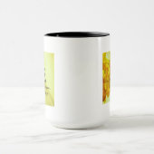 Prachtige gele affodils 15 oz Mok-scripts Mok (Midden)