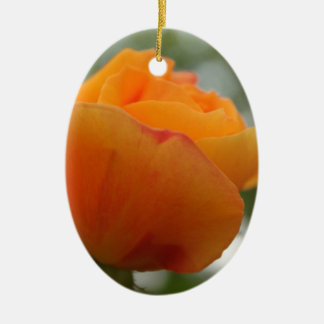 Prachtige gele rozenbloem fotografie. keramisch ornament