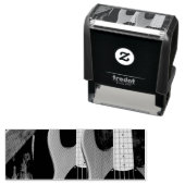 Prachtige geluiddempende gitaar zelfinktende stempel (In situ)