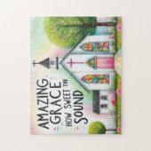 Prachtige genade legpuzzel (Verticaal)