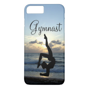 PRACHTIGE GEPERSONALISEERDE GYMNAST TELEFOONHOES 	iPhone 8 PLUS / 7 PLUS HOESJE