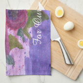 Prachtige gepersonaliseerde theedoek (Quarter Fold)