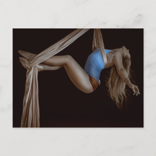 Prachtige gesuspendeerde zijderoute briefkaart (Voorkant)