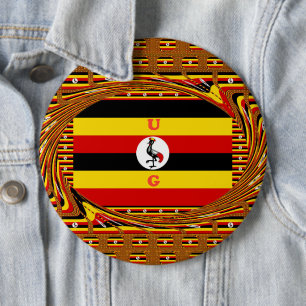 Prachtige geweldige Hakuna Matata Lovely Uganda Co Ronde Button 6,0 Cm
