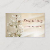 Prachtige Geweldige schoonheidsorchidee Visitekaartje (Voorkant)