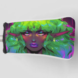 Prachtige glorieuze Elven Queen Golfheadcover