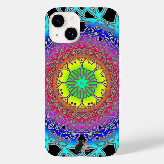 prachtige glyph Case-Mate iPhone case (Achterkant)