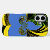 Prachtige Golden Blue, nieuwste abstract ontwerp Case-Mate iPhone Case (Achterkant (horizontaal))