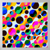 prachtige graffiti grunge textuur abstracte backgr poster (Voorkant)