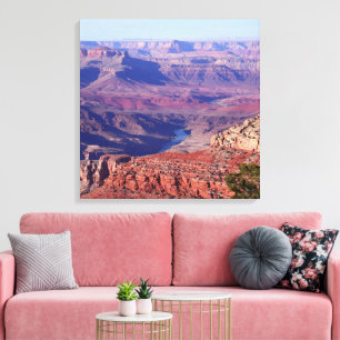 Prachtige Grand Canyon Arizona Landschapsfoto Canvas Afdruk