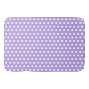 Prachtige grape Polka-Dot Bath Mat