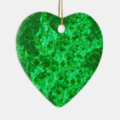 Prachtige Groene Heart Ornament (Rechts)
