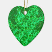 Prachtige Groene Heart Ornament (Links)