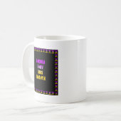 Prachtige Hakuna Matata Art Print Koffiemok (Voorkant links)