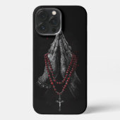 Prachtige handen gotisch iPhone hoesje (Achterkant)