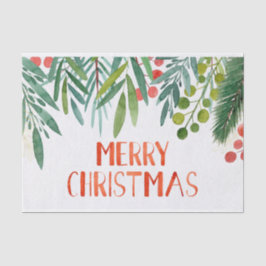 Prachtige handtas met briefbelasting Waterverf Ber Tissuepapier