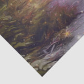 Prachtige herfst Fantasy Forest Decoupage Tissuepapier (Detail)