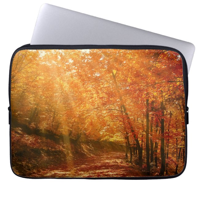Prachtige herfst laptop sleeve (Voorkant)