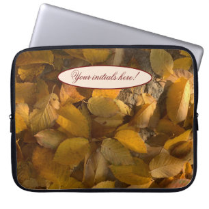 Prachtige herfst op een laptophoes (1) laptop sleeve