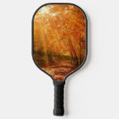 Prachtige herfst pickleball paddle (Achterkant)